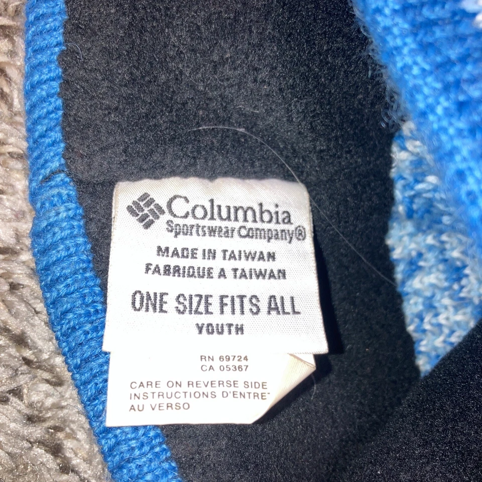 Gorro Columbia azul juvenil talla única para todos Foto 3 de 3