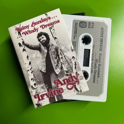 Andy Irvine    'Rainy Sundays...Windy Dreams' Cassette 1980 Ireland Celtic Folk
