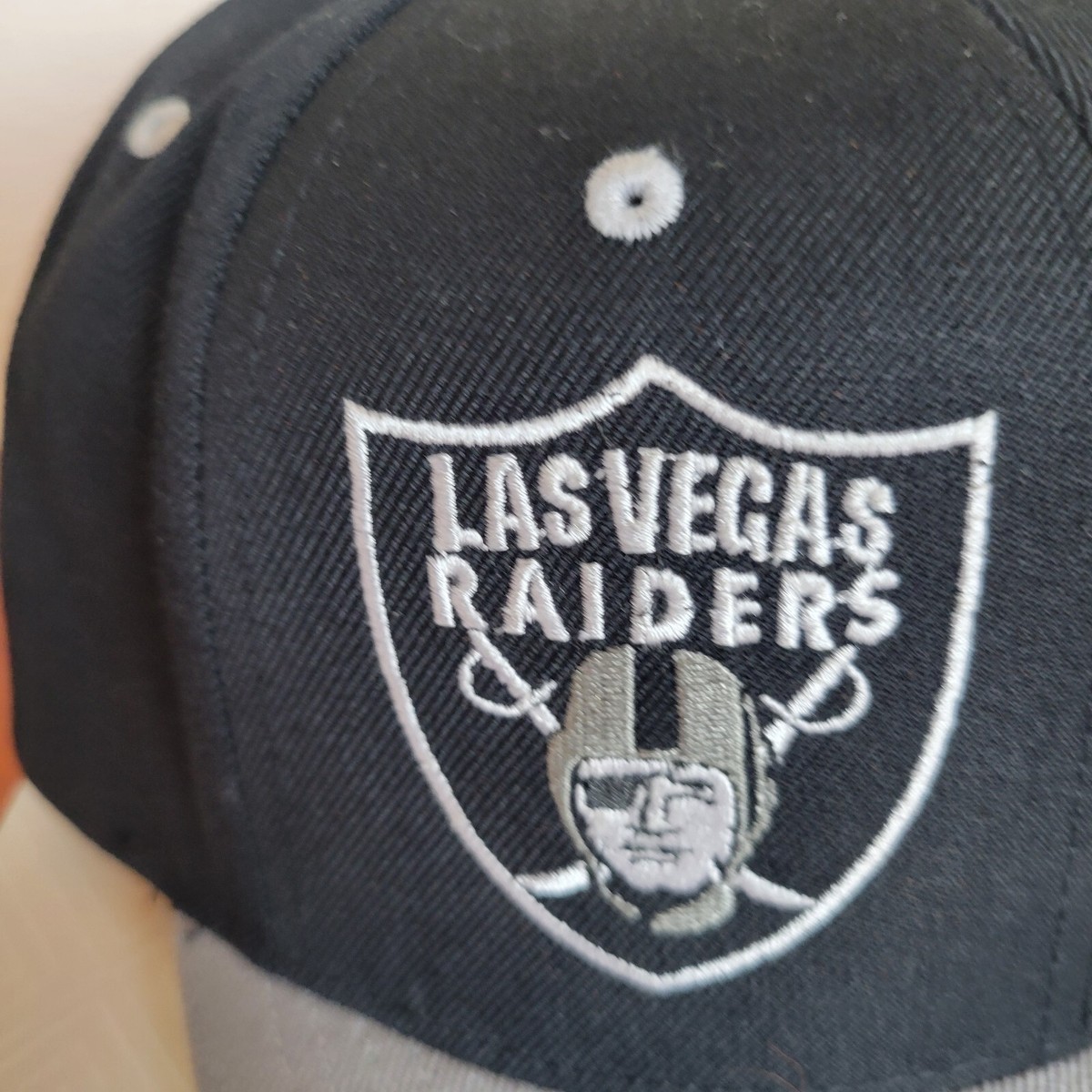 Las Vegas Raiders The Classics Yupoong Snapback Black/ Grey Hat | eBay