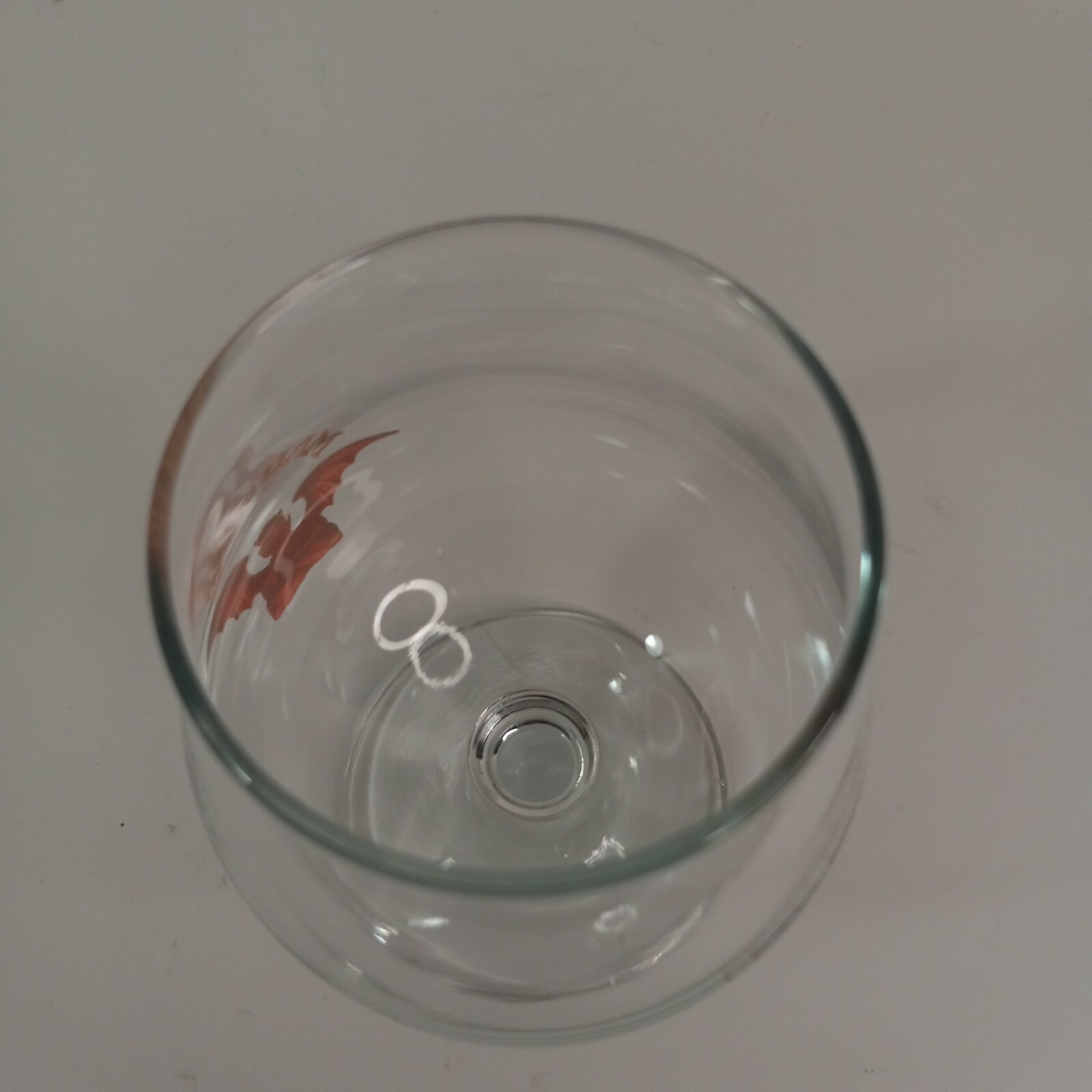 Unibroue Brewery Quebec CA Maudite Snifter Tulip Beer Glass Devil Logo