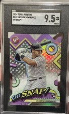 2024 TOPPS PRISTINE OH-2 RC JASSON DOMINGUEZ OH SNAP! SGC 9.5