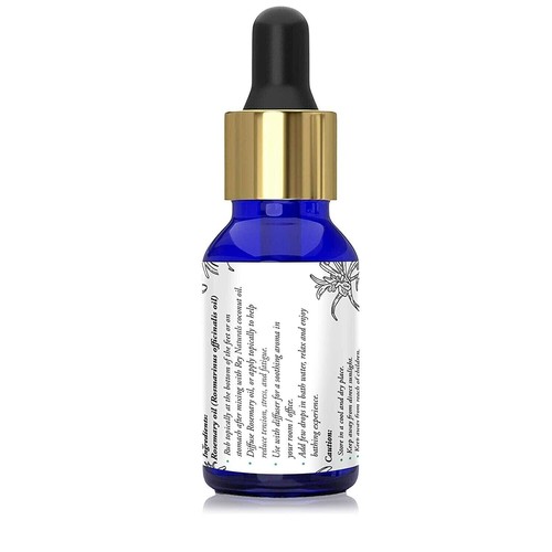 Rey Naturals® ätherisches Rosmarinöl für Haarwachstum, Haut und Aroma - 15 ml - Bild 2 von 4