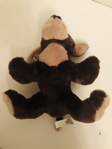 LOT OF 2, Ganz Webkinz  Mocha Pup Toy Brown Tan 10” and White Terrier Dog Plush - Picture 11 of 12