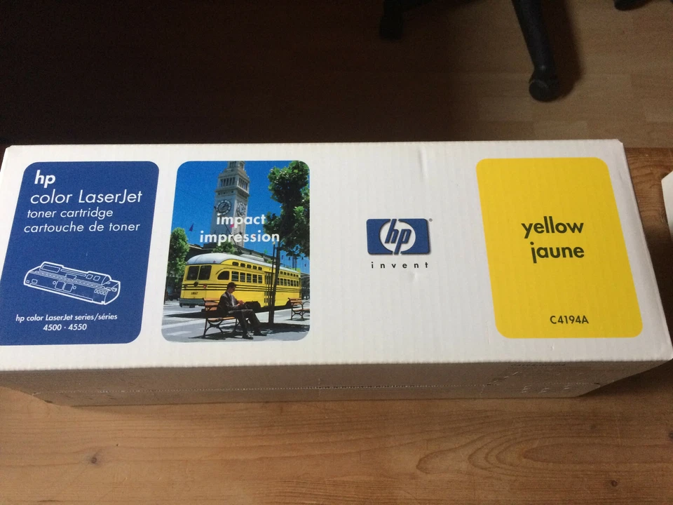 HP Color Laserjet 4500 - 4550 4 St.Toner cardridge  C4191A -C4194A-C4193A-C4192A - Bild 2 von 4