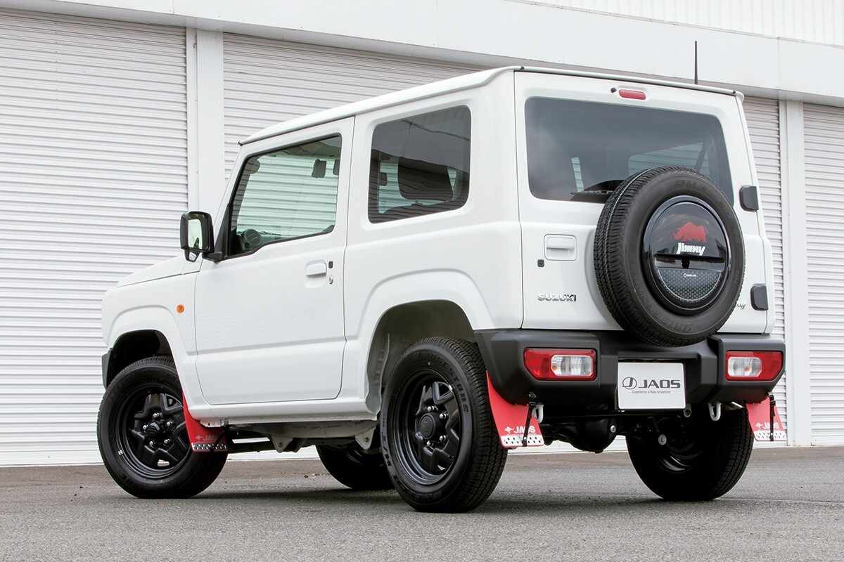 JAOS For Suzuki Jimny JB64 RHD Rear Mud Flaps Guards Red JDM NEW