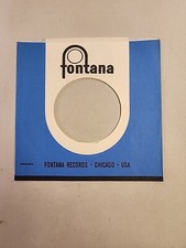 45 RPM 7" RECORD SLEEVES CO. SLEEVE 1 PACK SEE PHOTOS - Fontana SLV196