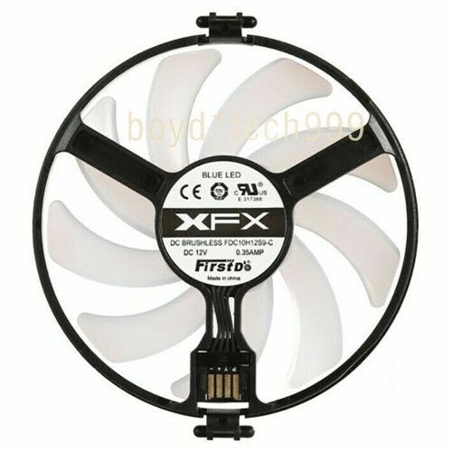XFX RX480 Graphics GPU Fan For RX470 FDC10H12S9-C 12V GTR Video card 0.45A - Afbeelding 4 van 5