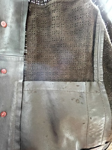 DIESEL BLACK GOLD LASKILLO BROWN HORSE LEATHER JACKET SIZE 52 (L) NWT - Picture 11 of 14