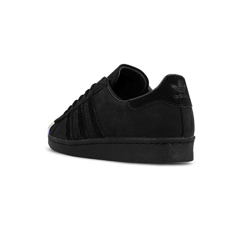 USA製 BLACK 70s 80s Vintage alpha 希少　Ｌサイズ Size 4 - adidas Superstar All Black Kids Fu7713 Brand New In