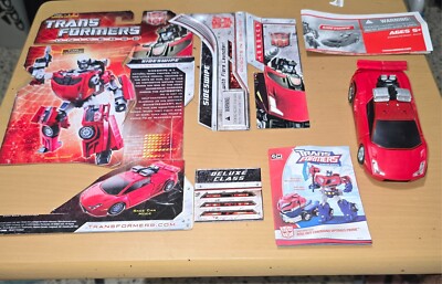 TRANSFORMERS UNIVERSE  DELUXE  SIDESWIPE
