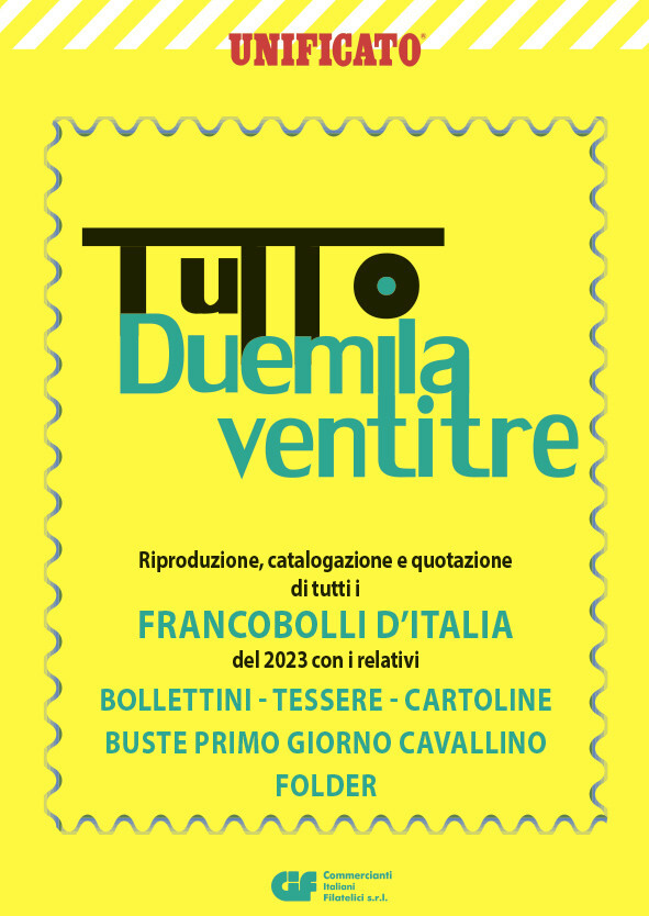 UNIFICATO UN CATALOGO FRANCOBOLLI TUTTO DUEMILAVENTITRE 2023 - EDIZIONE 2024