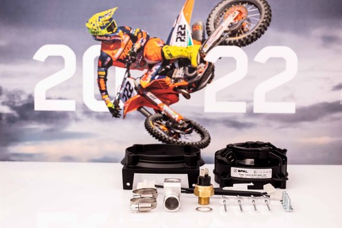 RADIATOR FAN SPAL VENTILATOR BETA RR 2 + 4 STROKE ORIGINAL KIT - YEAR 2010-2019 - Picture 11 of 11