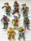 Vintage Teenage Mutant Ninja Turtles Action Figure Lot (8) - 2012 & 2014