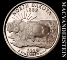 2006-S 50 State Quarters North Dakota Proof — photo from another recent sale