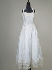 David Bridal Wedding Dress Size 16 W White  Needs Cleaning 