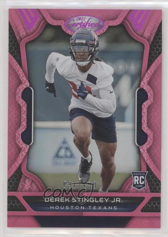 2022 Certified Rookies Mirror Pink 91/199 Derek Stingley Jr #143 Rookie RC 5cb