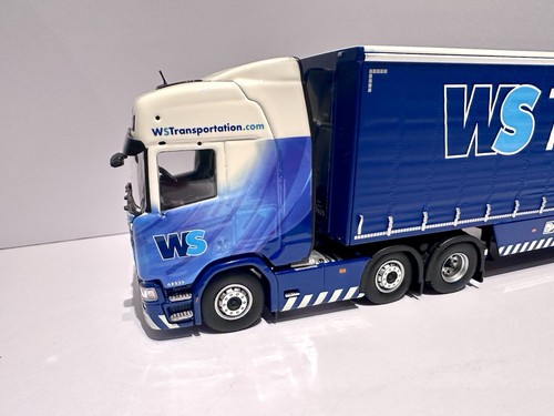 Tekno WS Transportation Scania R450 New Gen 1:50 Scale Model Truck - Picture 9 of 20
