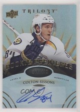 2014 Upper Deck Trilogy Level 2 Rookie Premieres 364/399 Colton Sissons Auto 0a7