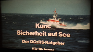 KURS: SICHERHEIT AUF SEE DGzRS 16 MM FILM ÜBER SEENOTRETTUNG LICHTTON