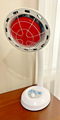 Heat Lamp, Red Table Lamp Infrared Light Therapy, 275W