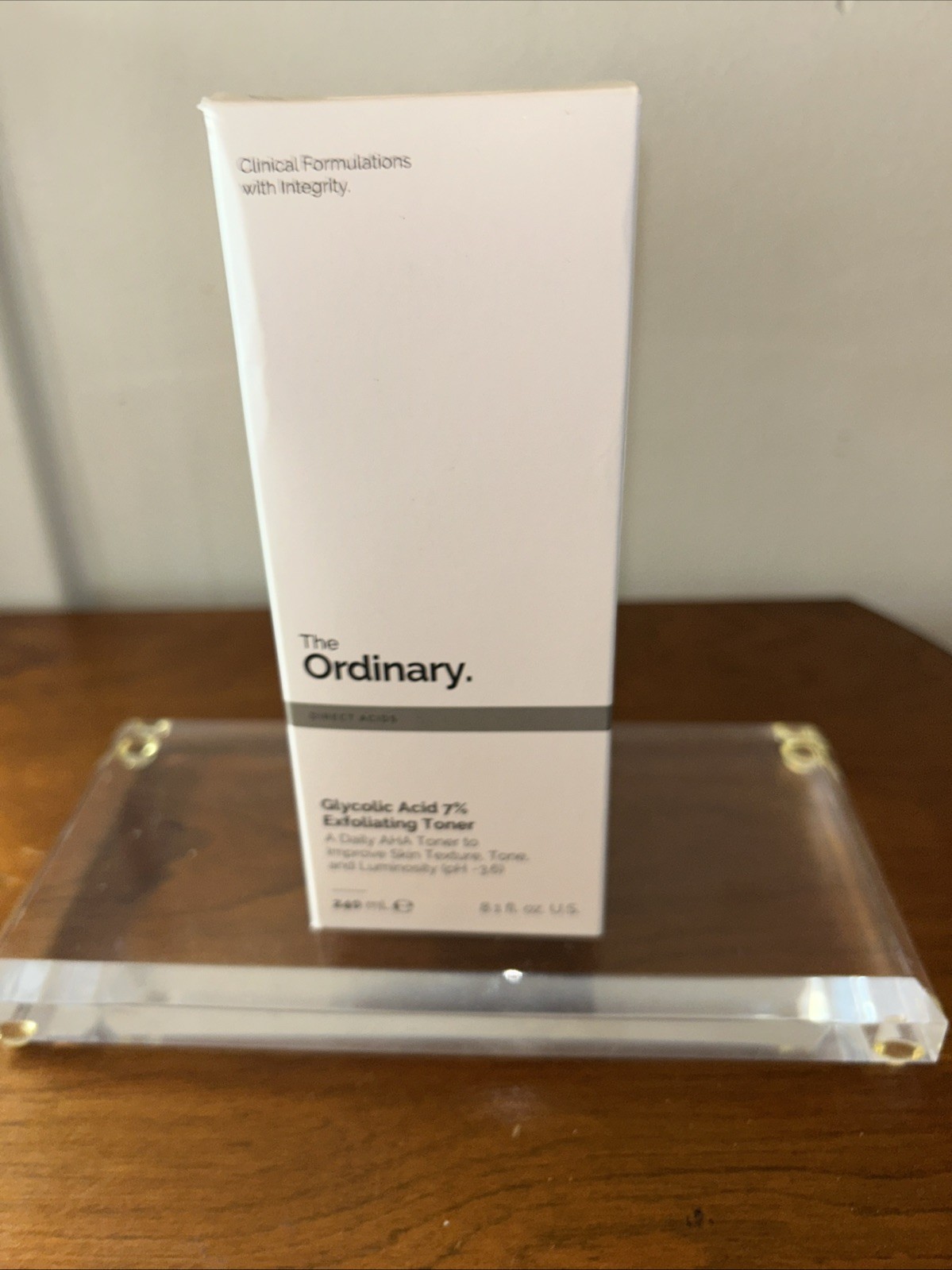 The Ordinary Glycolic Acid 7% Exfoliating Toner 8.1 Fl Oz
