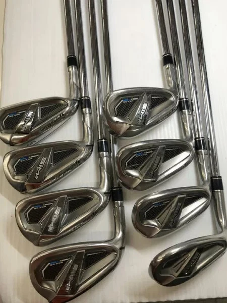 TaylorMade SIM2 MAX OS US lefty Iron Set 5-9,Pw,Aw,Sw 8pc Flex Regular - Image 3 of 4