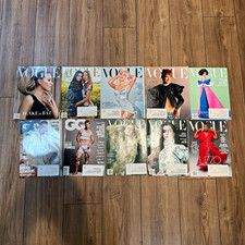 Vogue Magazine Sep/Oct/Nov 2025 Lot, Illustrated Fashion, Lively/Lizzo