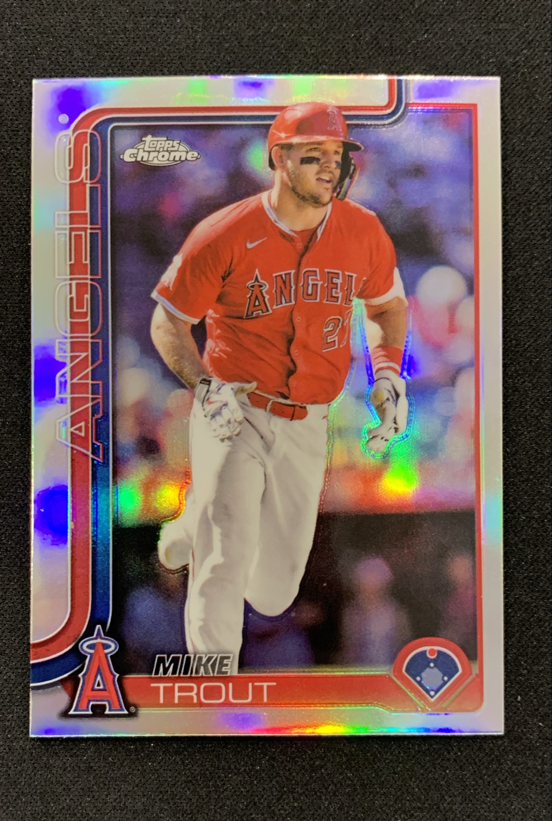 2025 Topps Chrome - Mike Trout #100 Refractor