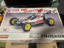 Kyosho Optima Mid Custom Brandneu In Box NOS Top Zustand