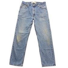 Vintage 505 Regular Fit Straight Leg Jeans Mens 36x32 Blue Levis 00505-4886