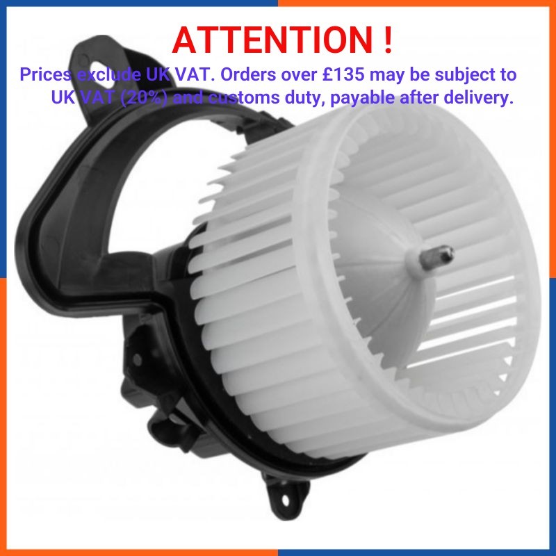 Moteur ventilateur chauffage FIAT résout panne de soufflerie interne 13293624