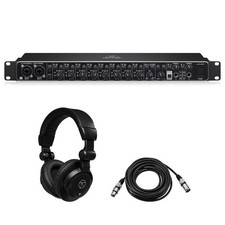 Behringer U-PHORIA UMC1820 Audiophile 18x20 USB 2.0 Audio/MIDI Interface, Bundle