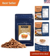 Versatile Sweet Apricot Kernels 10oz - Nutrient-Rich Snack Culinary Ingredient