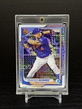 2024 Bowman Chrome Mega Box Mojo Refractor #75 Francisco Alvarez New York Mets