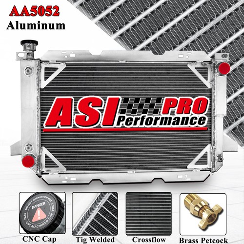 FOR 85-97 FORD F-150 F-250 F-350 BRONCO 5.0L 5.8L V8 4 ROW ALUMINUM ...