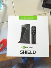2017 NVIDIA SHIELD Android TV P2897 with remote control and power supply