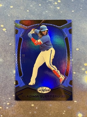 Vladimir Guerrero Jr 2021 Panini Chronicles Certified #12 Mirror Blue /99