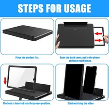 18Inch Smartphone Viewer Expander Expander Optically Lens Technology Foldable