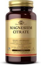 Solgar Magnesium Citrate - 60 Tablets
