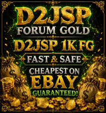 ألعاب إلكترونية — D2JSP Forum ذهبي FG 500 to 10,000 D2R Diablo 2 Resurrected JSP