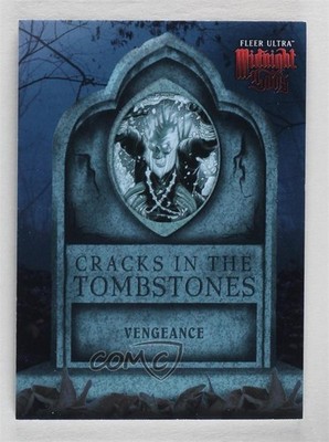 2023 Fleer Ultra Midnight Sons Cracks in the Tombstones Ripped Vengeance 0b3