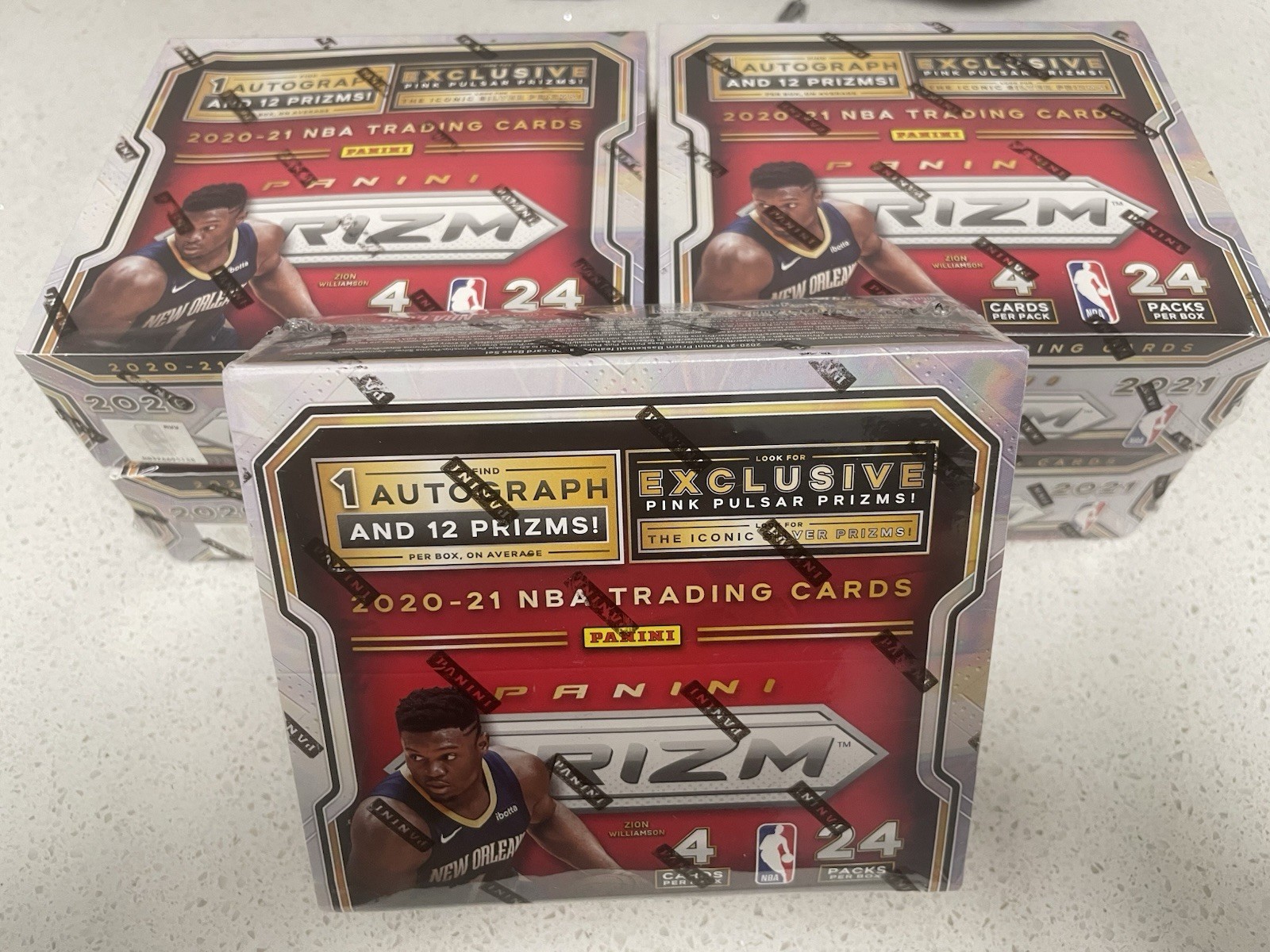 2020-21  Panini Prizm Basketball Trading Cards Retail Box Anthony Edwards 🐜