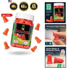Soft Foam Ear Plugs for Sleeping Noise Cancelling, Hearing Protection Earplug...