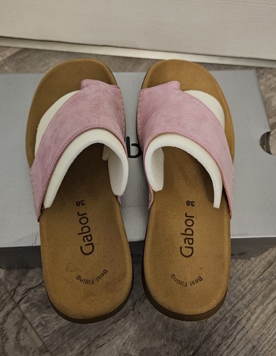 Gabor Lanzarote Womens Casual Comfort Sandals In Soft Pink Size UK 5 RRP £79.99 - Picture 11 of 13