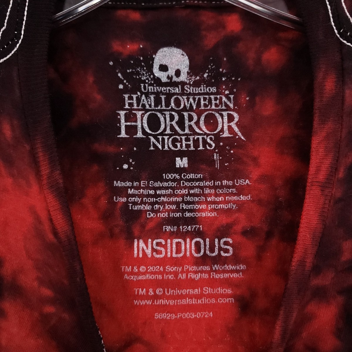 NEW Universal Studios Halloween Horror Nights Insidious T Shirt