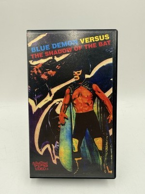 Blue Demon Versus The Shadow Of The Bat Something Weird VHS Lucha