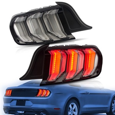 VLAND LED Rückleuchten für 2015 2020 Ford Mustang Sequentiell 5 Models Paar L+R
