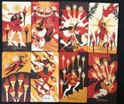 Four Courts Tarot, Indie KS, w/Cloth Wrap, Pristine — photo 8