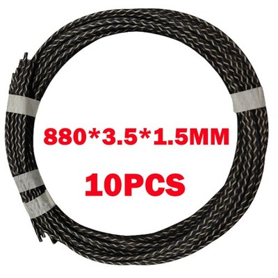 10Pc 880mm Guitar Strip Binding Flexible Purfling Inlay For Luthier Wood 34'' NEW