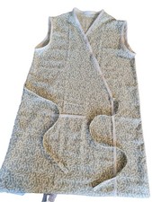 1940s Style Wrapover Duster Apron (please select fabric choice)
